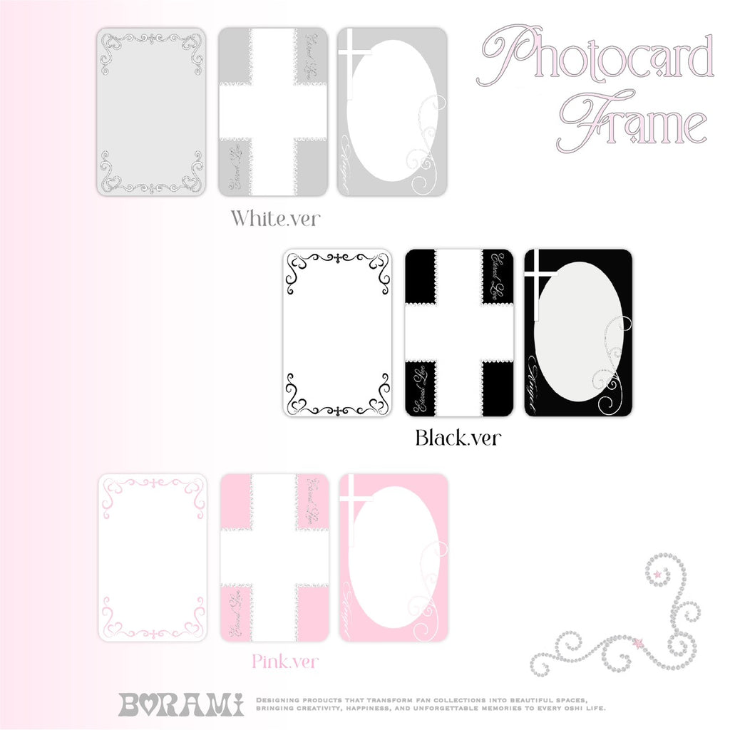 ♡°｡ Photocard Frame トレカフレーム 3枚セット ゴシック *ﾟ♡