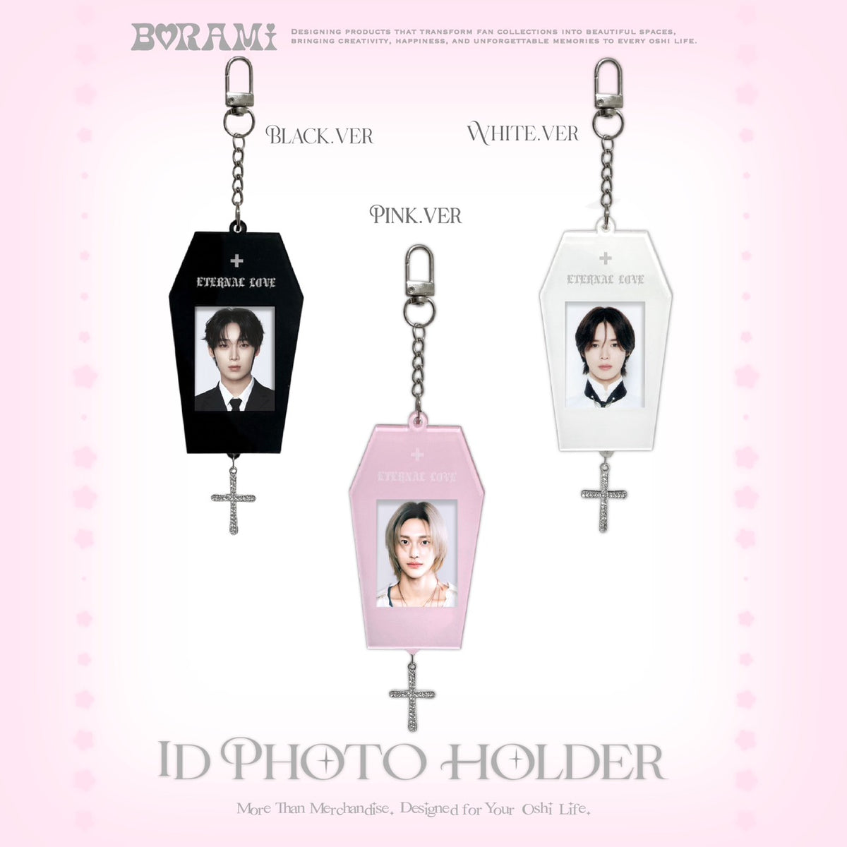 ♡°｡ID PHOTO HOLDER ACRYLIC アクリル証明写真ホルダー　ETERNAL LOVE ♱｡°♡