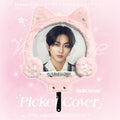 Picket Cover うちわカバー うちわケース pinkcat.ver ♡