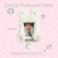 ♡もこもこ ネームタグ トレカケース トレカホルダー ストラップ付き‎♡Bunny.ver