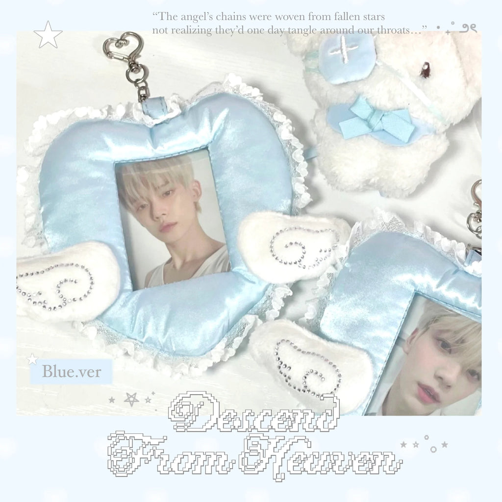 エンジェルハートクッションカードホルダー Blue.ver