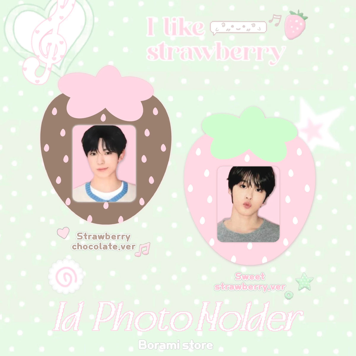 ♡°｡ID PHOTO HOLDER 証明写真ホルダー 選べる2タイプ｡°♡