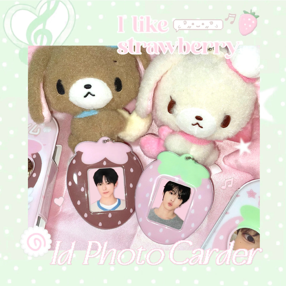 ♡°｡ID PHOTO HOLDER 証明写真ホルダー 選べる2タイプ｡°♡
