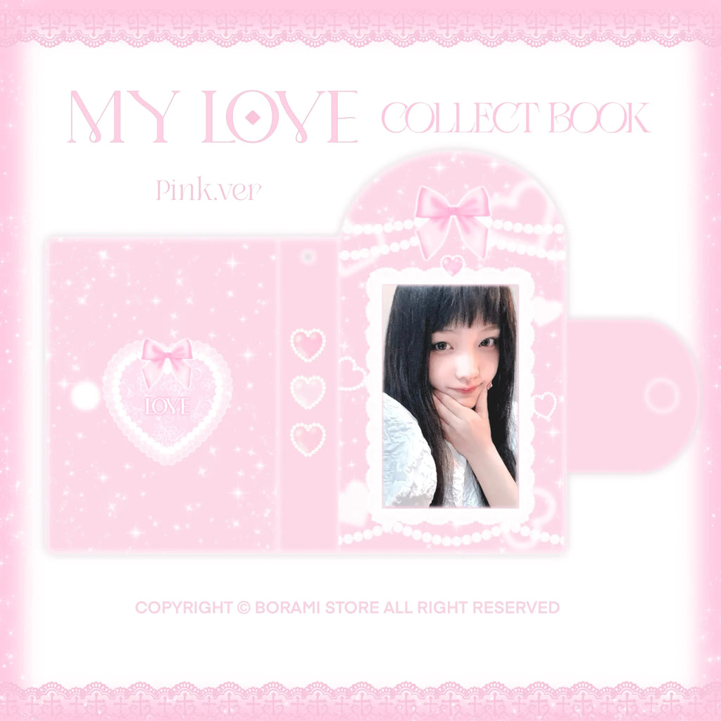 ♡°｡ 1段タイプ Collectbook MY LOVE コレクトブック トレカケース pink.ver♡