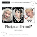 ♡°｡ Photocard Frame トレカフレーム 3枚セット black.ver *ﾟ♡