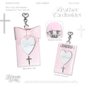 ♡°｡ レザーカードホルダーLeather Cardholder Pink.ver*ﾟ♡