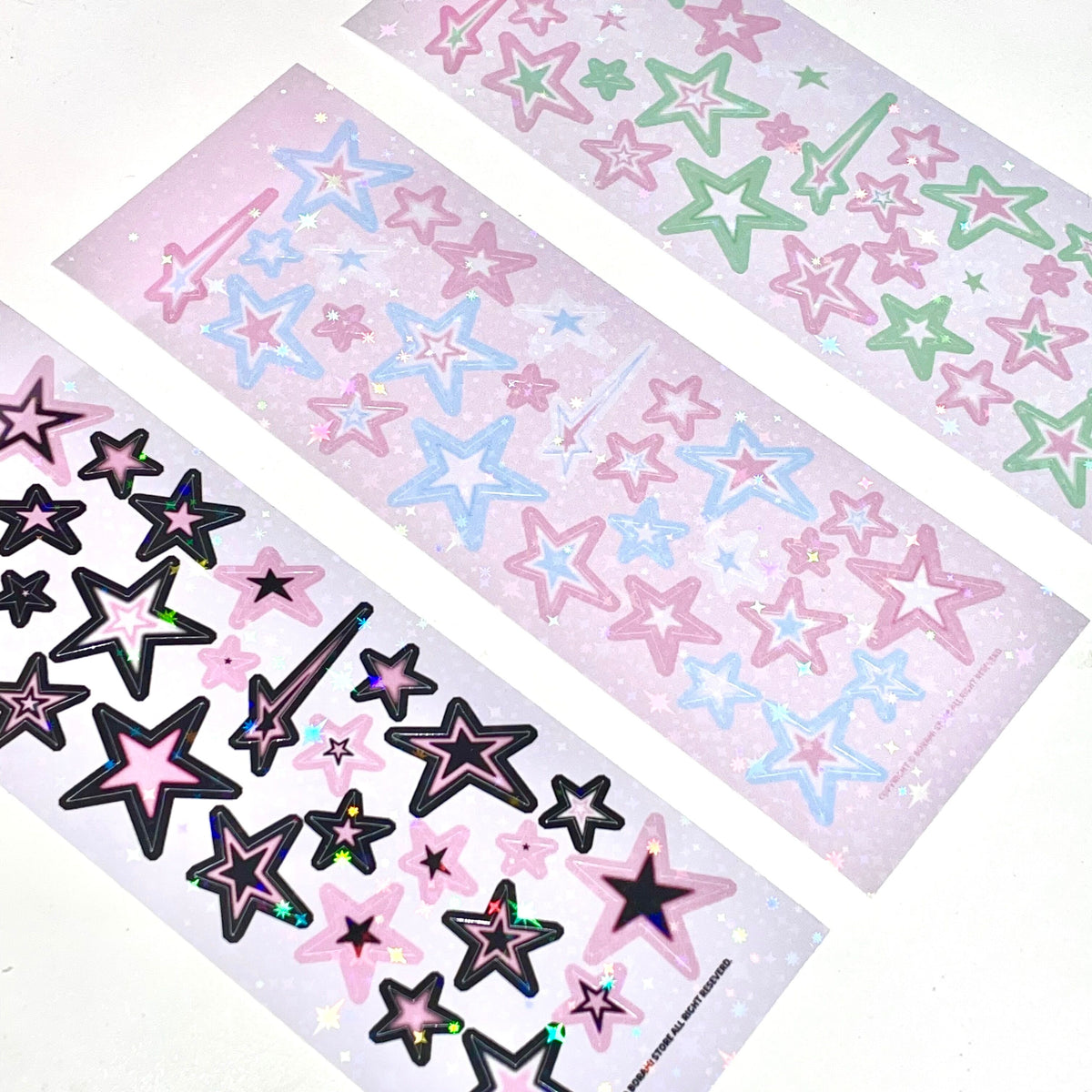♡°｡ My shining star ホログラム入り デコ シール ステッカー*ﾟ♡