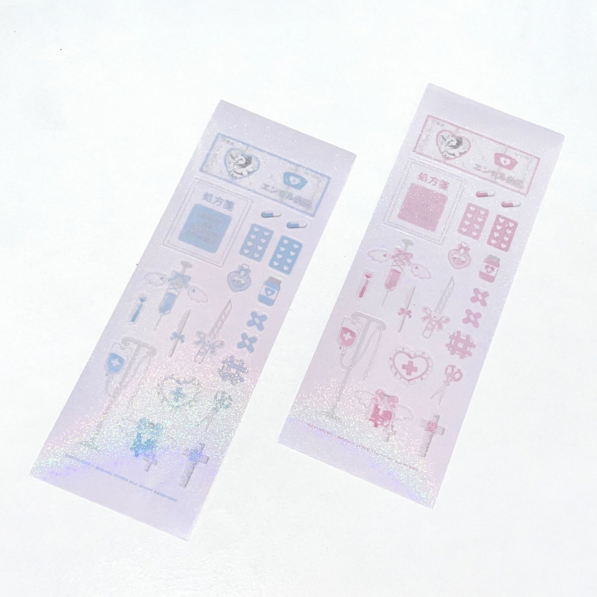 ♡°｡ エンゼル病院 ホログラム入り デコステッカー 選べる2種類*ﾟ♡