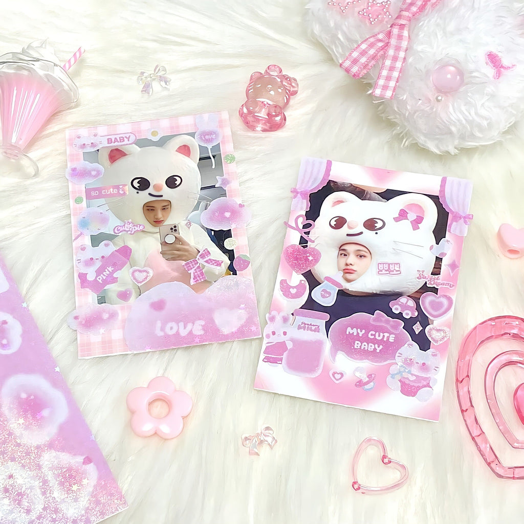 ♡°｡ MY BABY ホログラム入り デコ ステッカー *ﾟ♡
