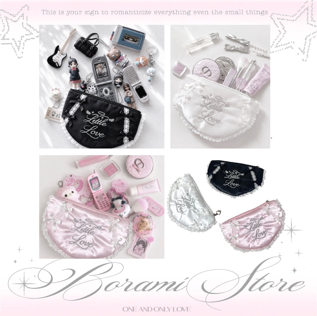♡°｡ Little love Pouch 小物ポーチ 収納ポーチ 選べる3種類♡