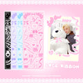 ♡°｡ Lace Ribbon ホログラム入り レースリボンステッカー 選べる4色*ﾟ♡