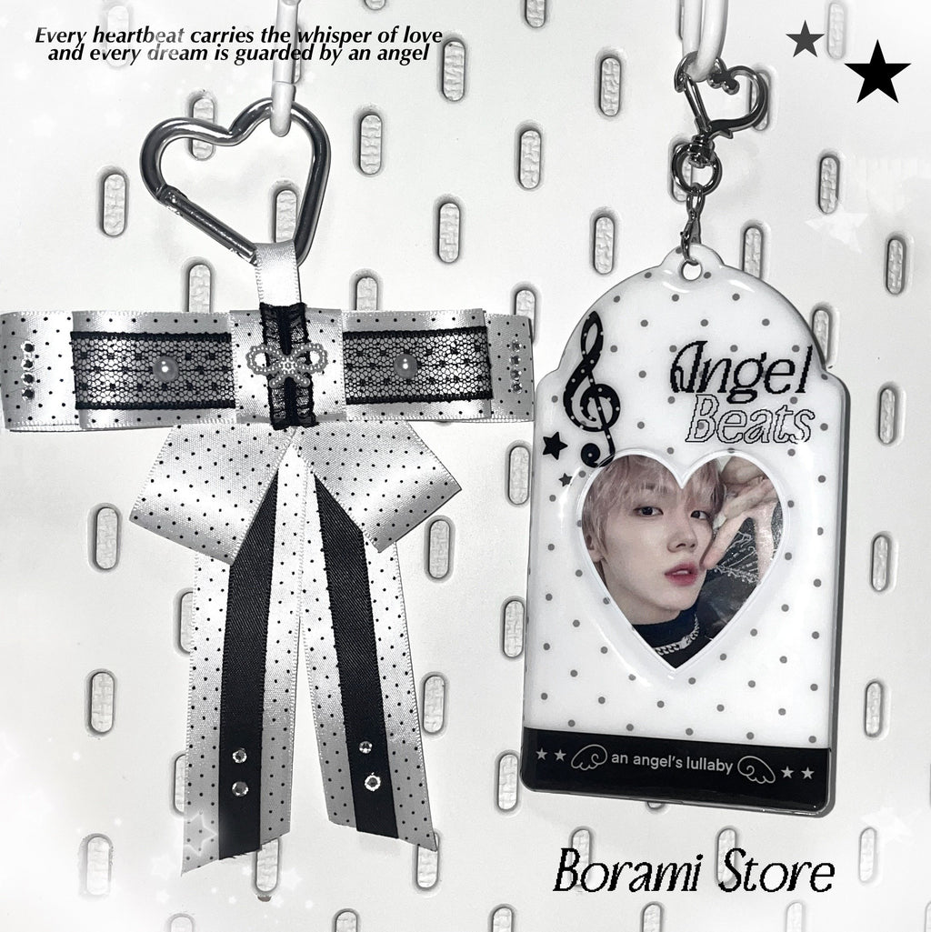 ♡°｡ PHOTOCARD HOLDER トレカケース トレカ入れ Angel Beats white｡°♡