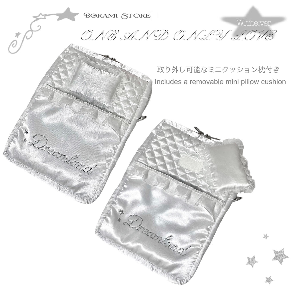 ♡°｡ Moon Dream Doll Pouchぬいポーチ 収納ポーチ White.ver｡°♡