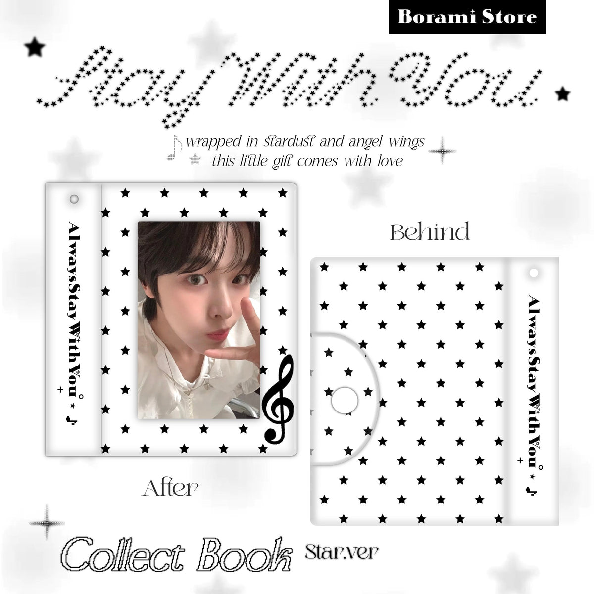 ♡°｡ 1段タイプ Stay With You コレクトブック トレカケース*ﾟ♡