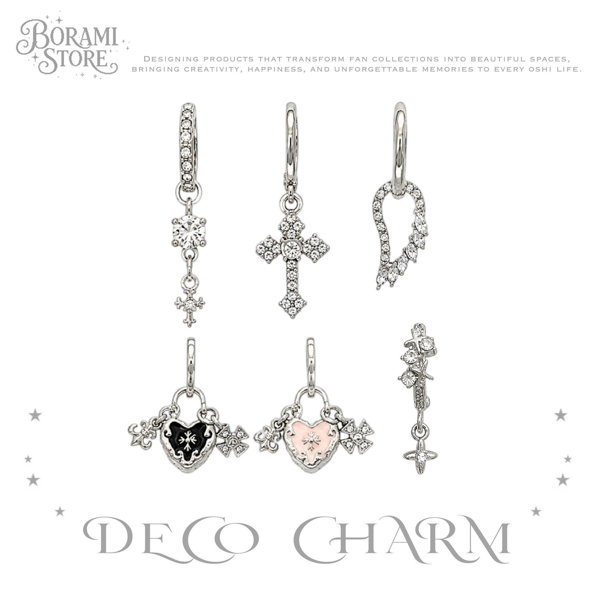 ♡°｡ DECO CHARM デコチャーム 選べる5種類｡°♡