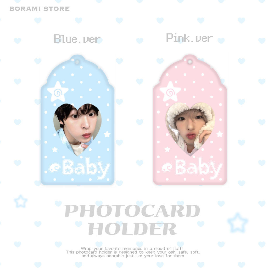 ♡°｡ PHOTOCARD HOLDER Babyトレカケース トレカ入れ Pink.ver/Blue.ver｡°♡