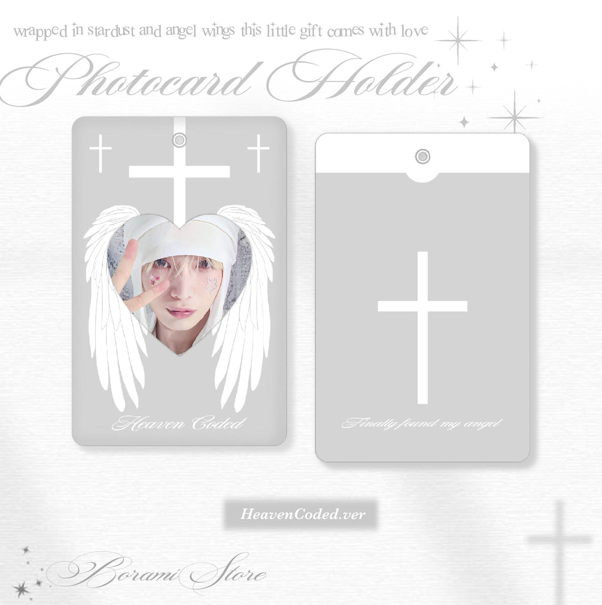 ♡°｡ フォトカードホルダー トレカケース トレカ入れ Heaven Coded.ver｡°♡