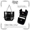 ♡°｡ リボン マルチミニポーチ Ribbon Multi Mini Pouch Black.ver｡°♡